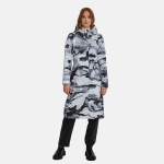 Huppa Naiste kevad-s&uuml;gis mantel AMANEA, dark gray pattern