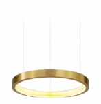 Zing Ring 60 B Led lamp, 60cm, kuldne r&otilde;ngas, messing