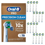 Originaalsed Oral-B EB20 Precision Clean elektrilise hambaharja otsikud &ndash; 16-pakk