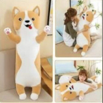 Happy people andy corgi unistuste s&otilde;ber 90 cm m&auml;nguasi ja padi &uuml;hes
