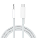 USB-C&ndash;3,5 mm helikaabel iPhone/Samsung, 1,2 m