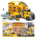 XL-veoauto 6 metallautoga kohvris