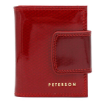 Rahakott naistele Peterson PTN 42329-SBR, Raudona