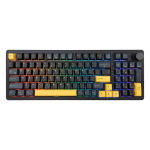 Valge hai Excalibur juhtmeta mehaaniline klaviatuur Rgb