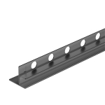 Klaasiputka vasakule 170 cm Gun Metal