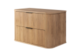 Vannitoa kapp, 3XE LIVING, seinakapp, Craft tamm, must k&auml;epide, 80,4 &times; 51,7 &times; 41,5 cm, 1 tk.
