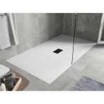 Ristk&uuml;likukujuline Du&scaron;ialus Mexen Hugo SMC, 160 x 100 cm, White+Black