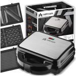 3in1 r&ouml;ster &ndash; vahvlimasin &ndash; grill 1000W ABRAMS.