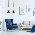 Liustra Ahu 2 Li Sıralı F&uuml;me Camlı Siyah Sarkıt