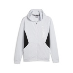 PUMA meeste treeningjakk Puma Fit Double Knit FZ dressipluus - 52388542, hall