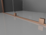 L&uuml;kanduksed du&scaron;ile Mexen Velar DUO, Brushed copper, 150 cm