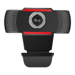 USB 1080P HD veebikaamera mikrofoniga, must