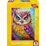 Schmidt Spiele pusle Eule in Papageienkleid (1000-osaline)