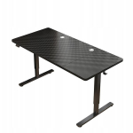 Elektriline t&otilde;stetav laud, must, 160x80, reguleeritav, modernne, 72&ndash;118 cm