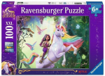 Ravensburger pusle Kinderpuzzle Unicorn Academy - Sophia and Wildstar (100-osaline)