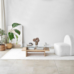 Kohvilaud, Saga Ristk&uuml;lik - Safiir, 105x35x65 cm, L&auml;bipaistev