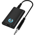 Bluetooth 5.0 saatja vastuv&otilde;tja ja saatja 2-in-1 traadita Bluetooth-adapter Kahekordne 3,5 mm pistik&uuml;hendus k&otilde;rvaklappidele TV PC arvuti