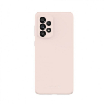 Evelatus Samsung Galaxy A33 5G Premium pehme puutega silikoon&uuml;mbris, roosa liivakarva
