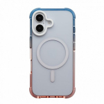 Evelatus &uuml;mbrus Apple iPhone 16 Defender Gradient MagSafe Sinine / Roosa
