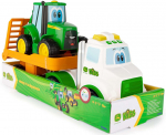 Tomy John Deere'i traktor haagise ja heliga