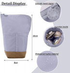 Boziee Teleskoopiline Pinal 2-in-1 Stend Pinal t&uuml;drukutele Raputa Pinal teismelistele Kooli Pinal kingitus kooli ja kontorisse, hall, Pinal