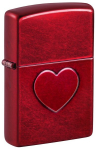 Zippo tulemasin 46588 Stamped Heart Design