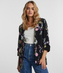 Pieces naiste bleiser 17126850*03, must/lillel