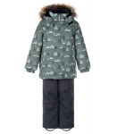 Lenne poiste talvekomplekt 330/150g Ron 25320 D*3340, roheline