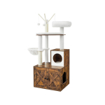 Kassipuu, 58x50x140 cm, pruun