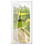 design4door Magnetiline s&auml;&auml;sev&otilde;rk uksele 80x240 cm, valge