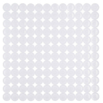 BRICK libisemisvastane vannimatt, 54 x 54 cm