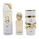 Komplekt naistele Ladies Yara Moi Lattafa 54124 naistele: parf&uuml;&uuml;mvesi EDP, 94 ml + deodorant, 180 ml + juukselakk, 45 ml