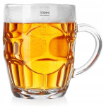 Klaasist &otilde;llekann 500 ml sangaga