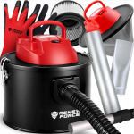 2in1 tuhapuhasti ja puhur ilma kotita 800 W koos kaitsekindadega 10 tk