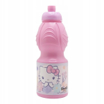 Pudel "hello kittyga" 400 ml, roosa, Bpa-vaba