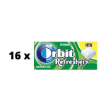 N&auml;rimiskumm ORBIT suhkruvaba piparm&uuml;ndimaitseline, v&auml;rskendajad, 18g x 16 tk.