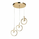 Rippuv Laelamp Toolight Lhj093-3Cp Gold 16X16Xcm