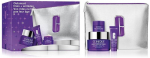 Naha hoolduskomplekt Clinique Outsmart Lines + Wrinkles naistele: n&auml;okreem, 50 ml + n&auml;oseerum, 10 ml + silma&uuml;mbruskreem, 5 ml + kosmeetikakott, 1 tk.
