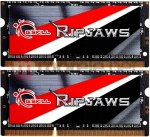 Operatiivm&auml;lu (RAM) G.Skill Ripjaws DDR3 SO-DIMM DDR3L-1600 CL9-9-9 1.35V 8GB (2x4GB) F3-1600C9D-8GRSL