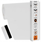 M&ouml;&ouml;blivineer isekleepuv lauaplaadile ustele Solar Systems 60x200cm valge