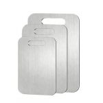 Roostevabast terasest l&otilde;ikelaudade komplekt, 3 tk