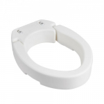 T&otilde;stetud WC-iste, 36x49x9 cm, valge, k&otilde;rgendatud iste eakatele