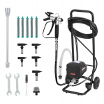 &Otilde;huta v&auml;rviprits, 370x400x950 mm, 650W, k&otilde;rgsurve, metall