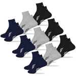 UMBRO Meeste Sokid Quarter Pikkus, 9 Paari Komplekt, 43-46