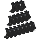 Meeste pikad sokid, HUMMEL, puuvillased, mustad, 15 paari