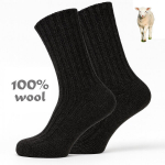 Soojad sokid 100% villast, NEEDIVYOU, tumehall, 2 paari