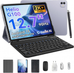 Tahvelarvuti Blackview LINK8 12.7" 2K+ 90Hz, 36 GB + 256 GB/SD 2 TB, Android 15, 8400 mAh, 16+13MP, WPS Lilla