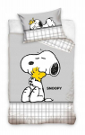 Laste voodipesukomplekt 100x135 cm Snoopy