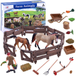Loomade figuuride komplekt Hobuse talu ZA2991