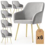 6 tooli komplekt Akord Estelle, hall